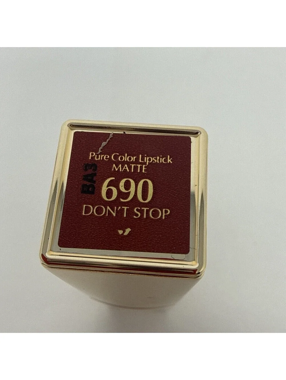 Estee Lauder Pure Color Lipstick Matte Lipstick  690 Dont Don't Stop  RN 3